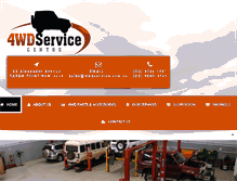 Tablet Screenshot of 4wdservice.com.au